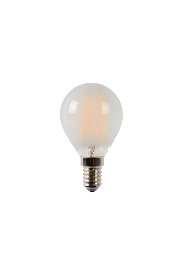 Lucide P45 - Lámpara de filamento - Ø 4,5 cm - LED Regul. - E14 - 1x4W 2700K - Mate - apagado